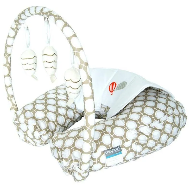 Babyhood 4 in 1 Nursing Pillow with Toy Bar