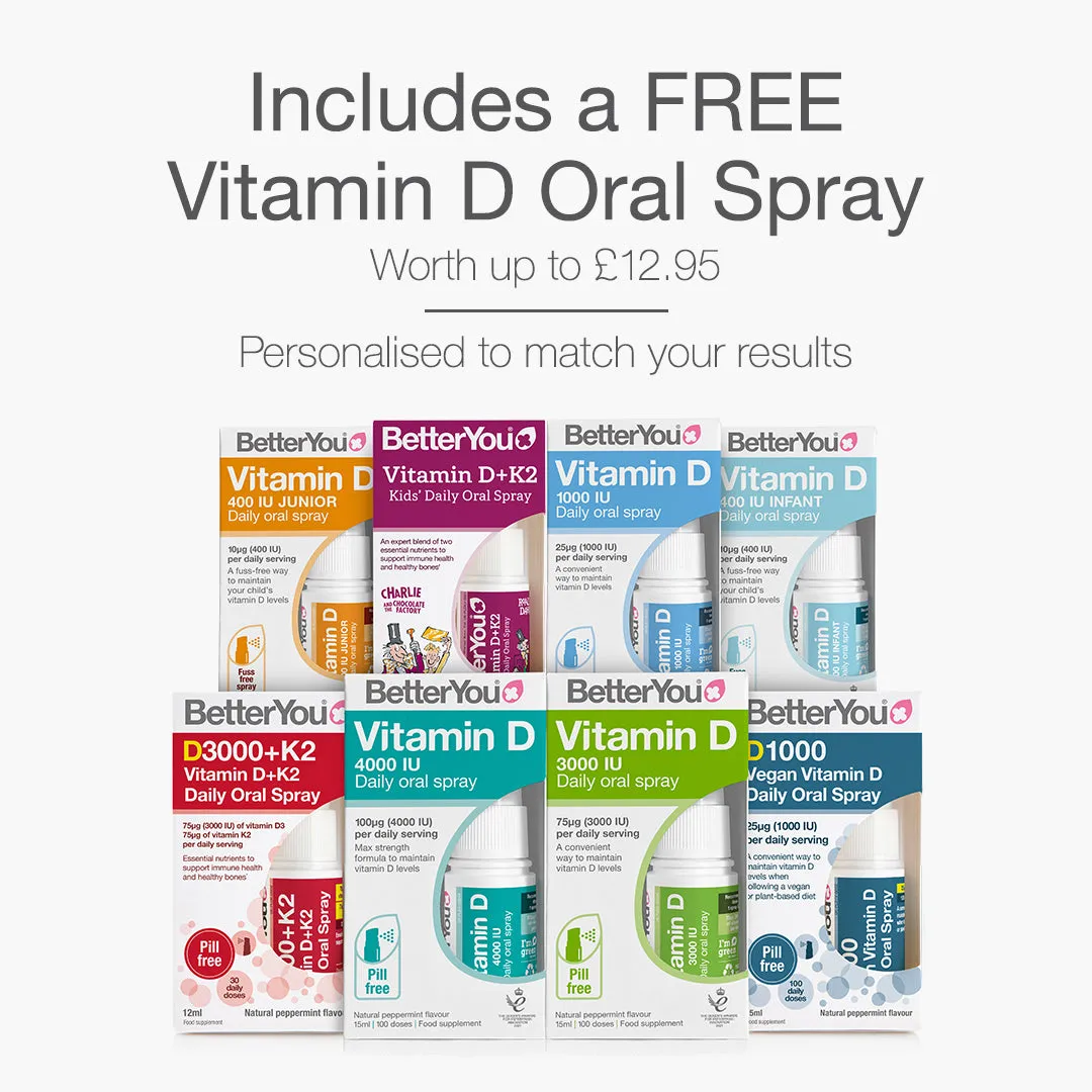Vitamin D Test Kit   Free Vitamin D Oral Spray