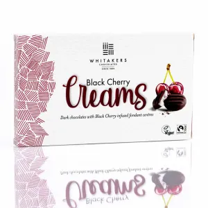 Whitakers Dark Chocolate Black Cherry Creams 150g