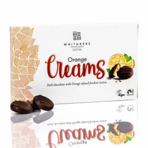 Whitakers Dark Chocolate Orange Creams 150g